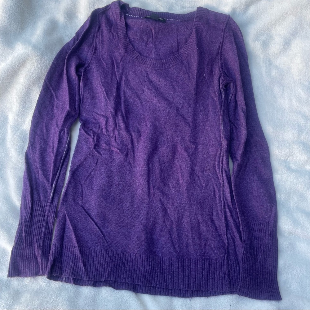 Banana Republic Rich Purple Women's Sweater